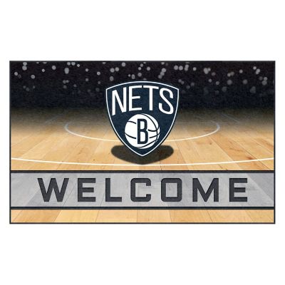 Fanmats Brooklyn Nets Crumb Rubber Door Mat