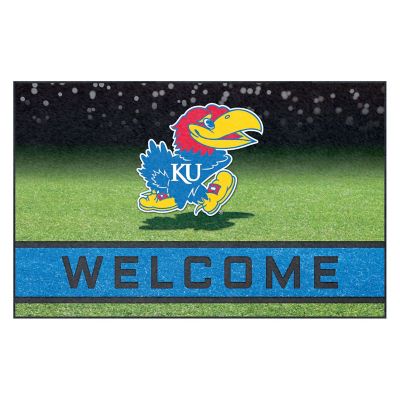 Fanmats Kansas Jayhawks Crumb Rubber Door Mat