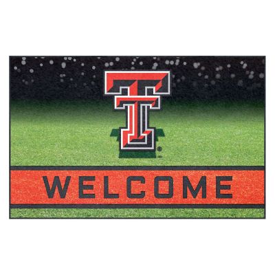 Fanmats Texas Tech Red Raiders Crumb Rubber Door Mat
