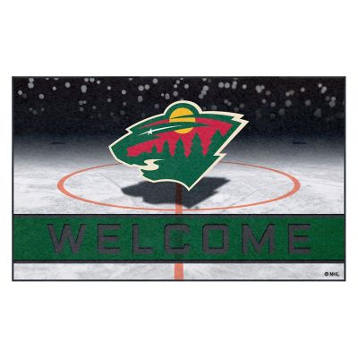 Fanmats Minnesota Wild Crumb Rubber Door Mat