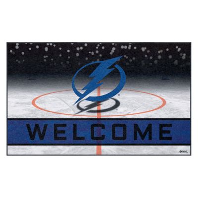 Fanmats Tampa Bay Lightning Crumb Rubber Door Mat