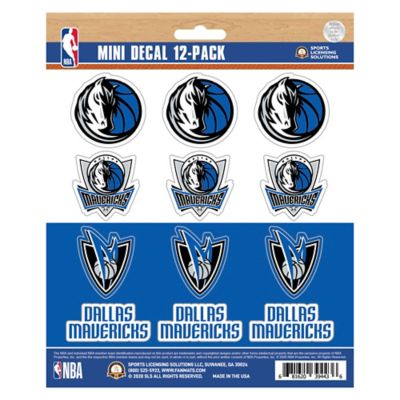 Fanmats Dallas Mavericks Mini Decals, 12-Pack