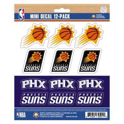 Fanmats Phoenix Suns Mini Decals, 12-Pack