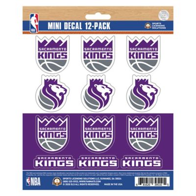 Fanmats Sacramento Kings Mini Decals, 12-Pack