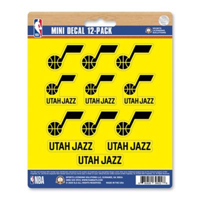 Fanmats Utah Jazz Mini Decals, 12-Pack