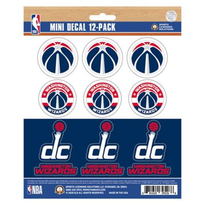 Fanmats Washington Wizards Mini Decals, 12-Pack