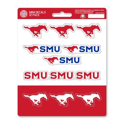 Fanmats SMU Mustangs Mini Decals, 12-Pack