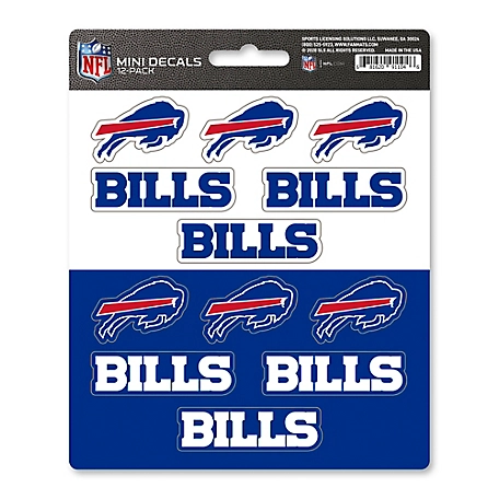 Fanmats Buffalo Bills Mini Decals, 12-Pack