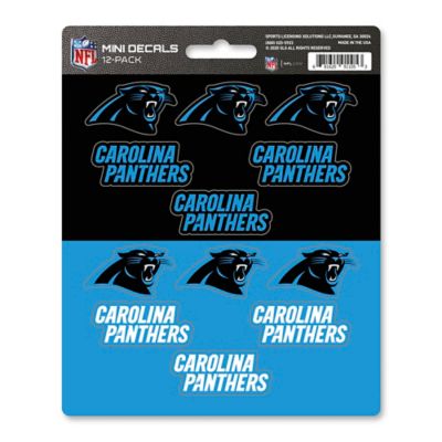 Fanmats Carolina Panthers Mini Decals, 12-Pack