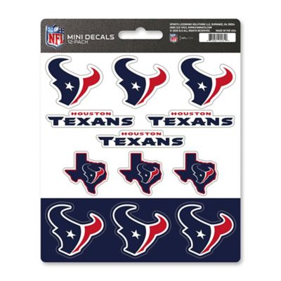 Fanmats Houston Texans Mini Decals, 12-Pack