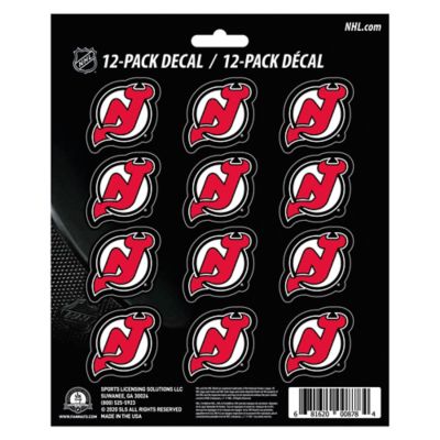 Fanmats New Jersey Devils Mini Decals, 12-Pack