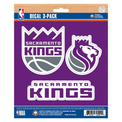 Fanmats Sacramento Kings Decals, 3-Pack