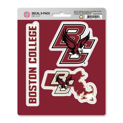 Fanmats Boston College Eagles Decals, 3-Pack