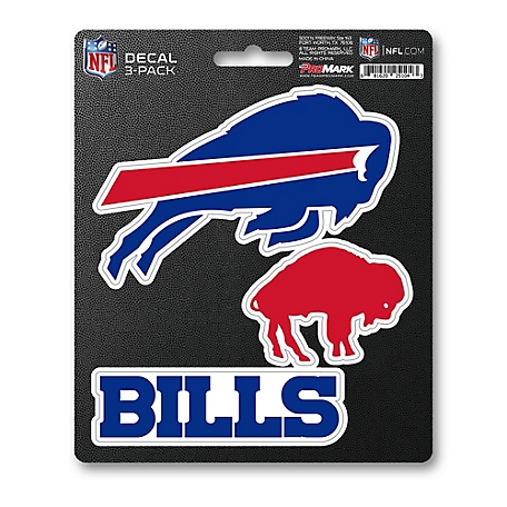 Fanmats Buffalo Bills Decals, 3-Pack