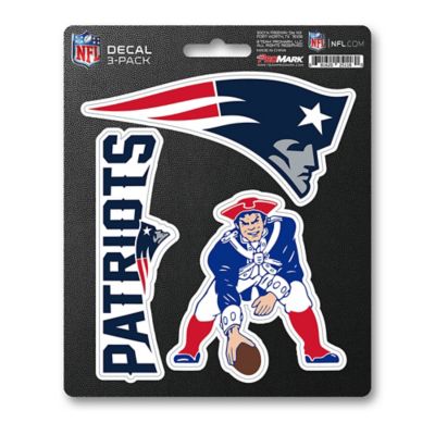 Fanmats New England Patriots Decals, 3 pc.