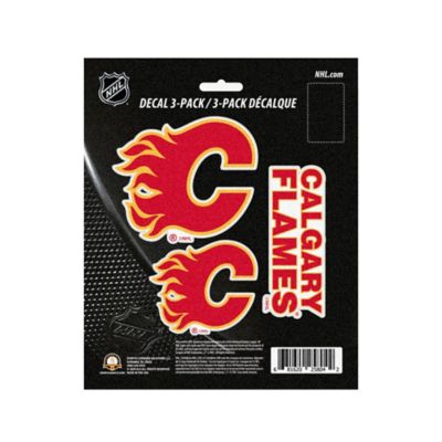 Fanmats Calgary Flames Decals, 3-Pack