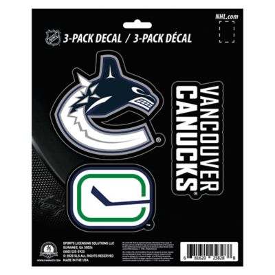 Fanmats Vancouver Canucks Decals, 3-Pack