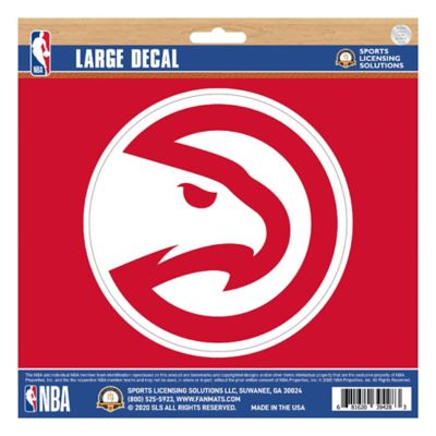 Fanmats Atlanta Hawks Decal, Large