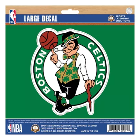 Fanmats Boston Celtics Sticker Large Vehicle Emblems & Decals