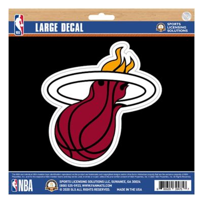 Fanmats Miami Heat Decal, Large