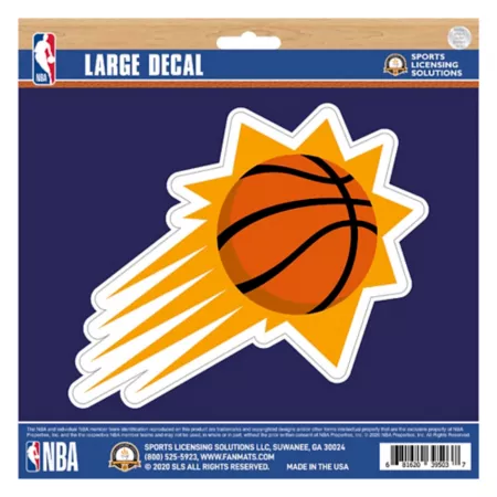 Fanmats Phoenix Suns Sticker Large Vehicle Emblems & Decals