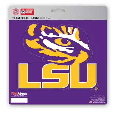 Fanmats LSU Tigers Sticker Large Vehicle Emblems & Decals