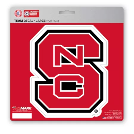 Fanmats NC State Wolfpack Sticker Large Vehicle Emblems & Decals