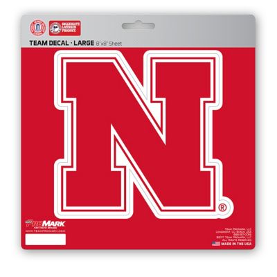 Fanmats Nebraska Cornhuskers Team State Shape Vinyl Decal Sticker - Large, UV Resistant For Cars & Laptops - View #2