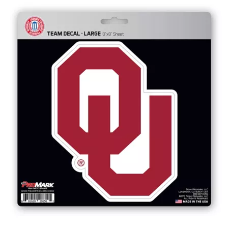 Fanmats Oklahoma Sooners Sticker Large Vehicle Emblems & Decals