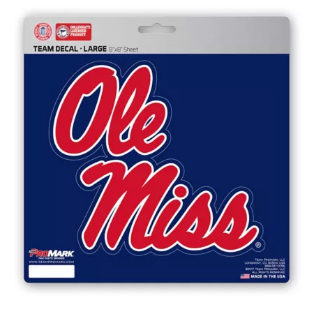 Fanmats Ole Miss Rebels Sticker Large Vehicle Emblems & Decals