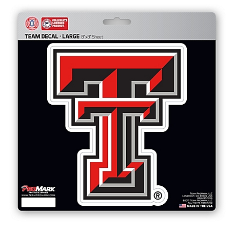 Fanmats Texas Tech Red Raiders Decal, Large