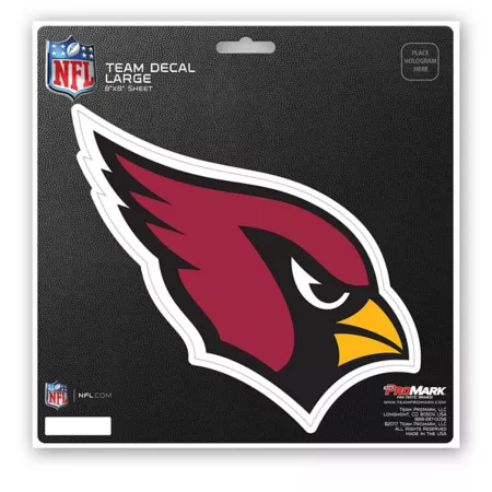 Fanmats Arizona Cardinals Sticker Large Vehicle Emblems & Decals