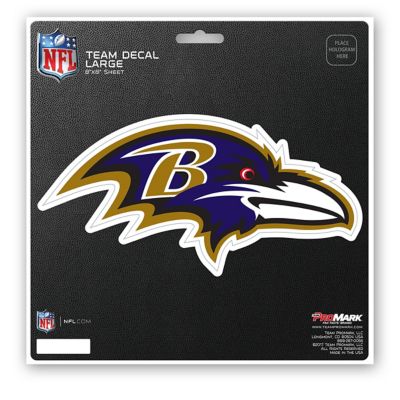 Fanmats Baltimore Ravens Decal, Large