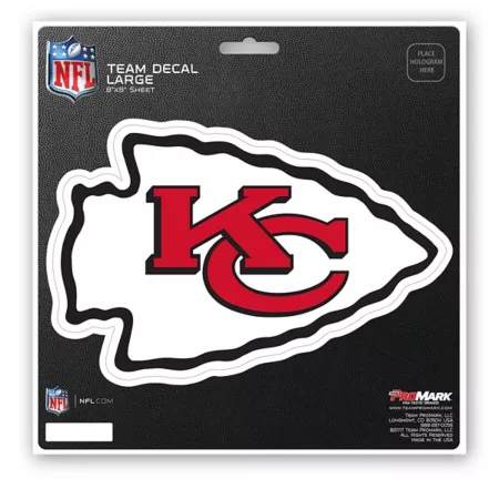 Fanmats Kansas City Chiefs Sticker Large Vehicle Emblems & Decals