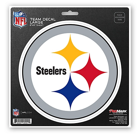 Fanmats Pittsburgh Steelers Decal, Large