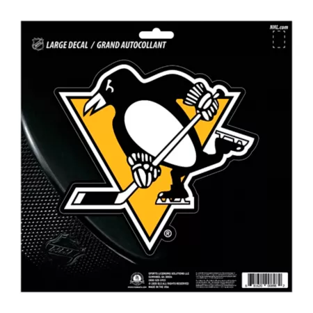 Fanmats Pittsburgh Penguins Sticker Large Vehicle Emblems & Decals