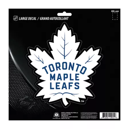 Fanmats Toronto Maple Leafs Sticker Large Vehicle Emblems & Decals