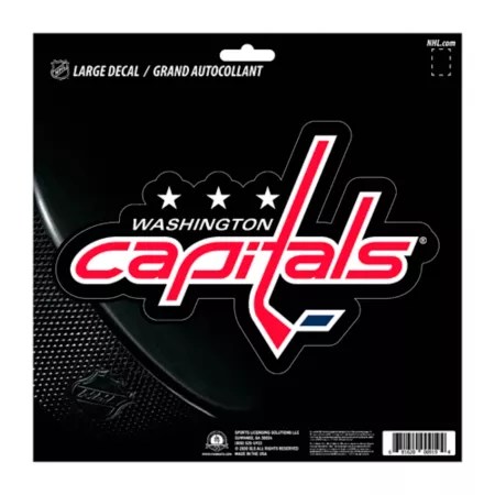 Fanmats Washington Capitals Sticker Large Vehicle Emblems & Decals