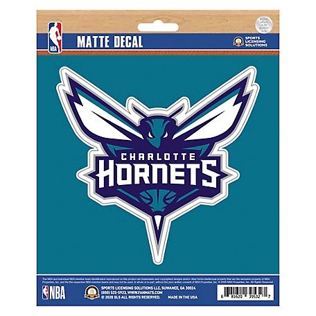 Fanmats Charlotte Hornets Matte Decal