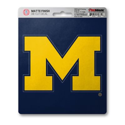 Copri Poggiatesta FANMATS Per Michigan Wolverines - Set Di 2 Coperture - Fanwear Auto - 2