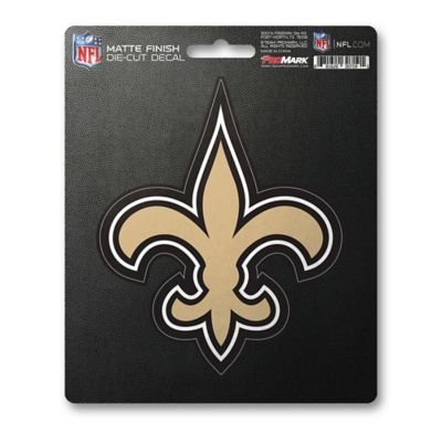 New Orleans Saints Decal Fan 3 Pack Multi Use Removable
