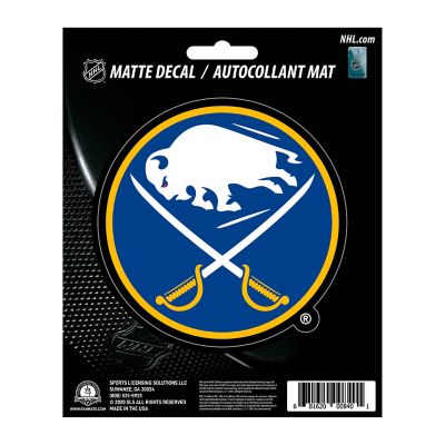 Fanmats Buffalo Sabres Matte Decal