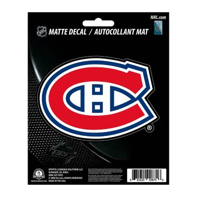 Fanmats Montreal Canadiens Matte Decal