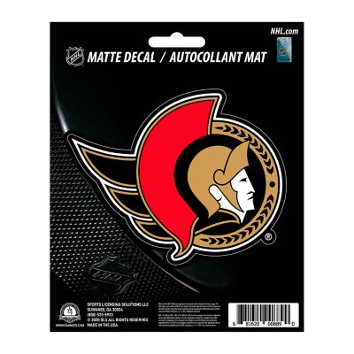 Fanmats Ottawa Senators Matte Decal