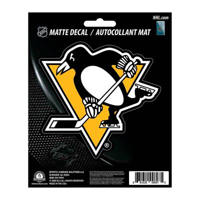 Fanmats Pittsburgh Penguins Matte Decal