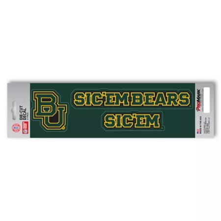 Fanmats Baylor Bears Team Slogan Decal Vehicle Emblems & Decals