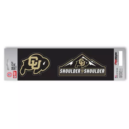 Fanmats Colorado Buffaloes Team Slogan Sticker Vehicle Emblems & Decals