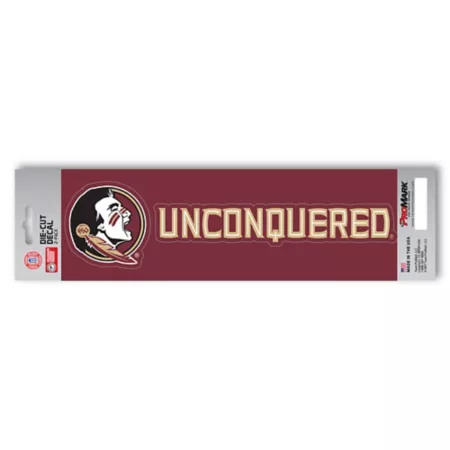 Fanmats Florida State Seminoles Team Slogan Decal Vehicle Emblems & Decals