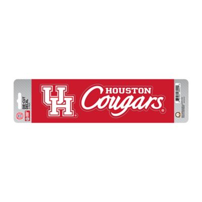 Fanmats Houston Cougars Team Slogan Decal