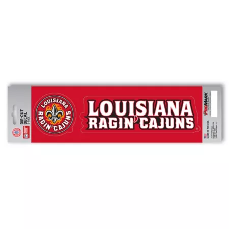 Fanmats Louisiana-Lafayette Ragin Cajuns Team Slogan Decal Vehicle Emblems & Decals